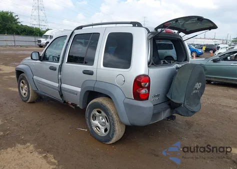 2005 Jeep Liberty Sport from USA, damaged, VIN 1J4GL48K25W653480